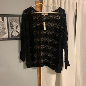 NWT Black Cardigan Sweater